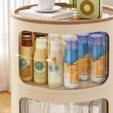 Narrow Length Kids Nightstand with Cabinets and Doors Image - 12