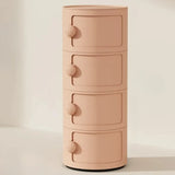 Narrow Length Kids Nightstand with Multi-Cabinets Image - 17