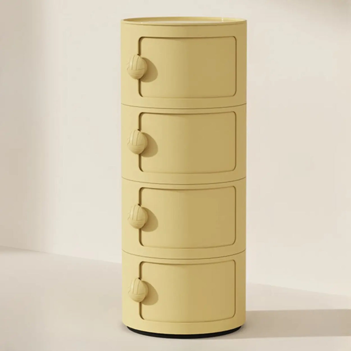 Narrow Length Kids Nightstand with Multi-Cabinets Image - 24