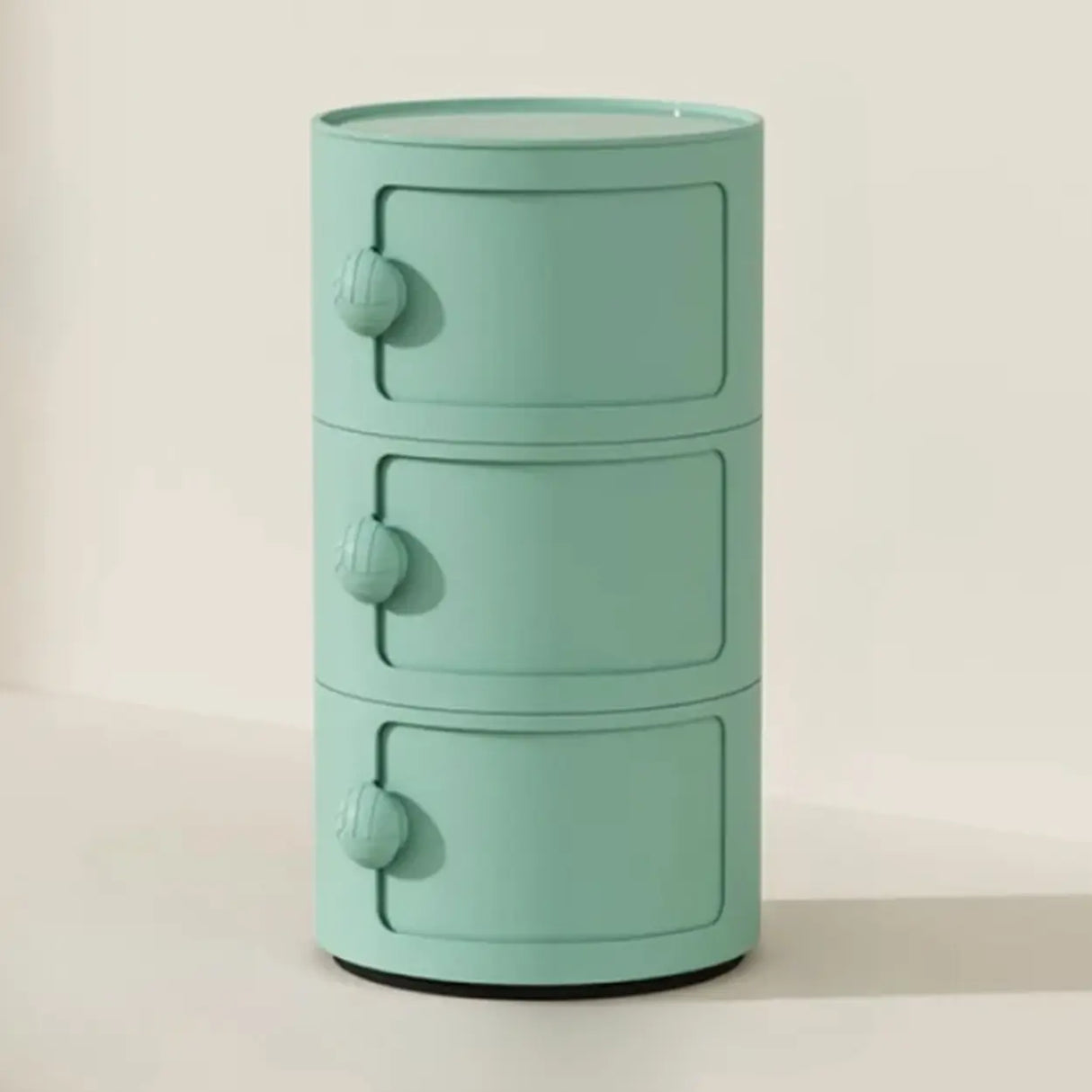 Narrow Length Kids Nightstand with Multi-Cabinets Image - 26