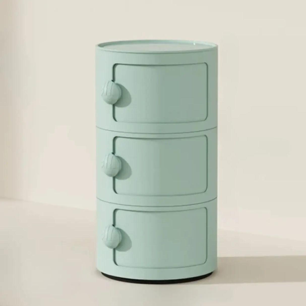 Narrow Length Kids Nightstand with Multi-Cabinets Image - 29