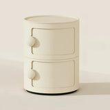 Narrow Length Kids Nightstand with Multi-Cabinets Image - 2