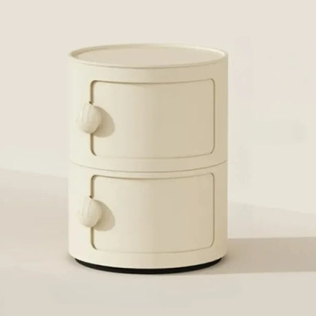 Narrow Length Kids Nightstand with Multi-Cabinets Image - 2