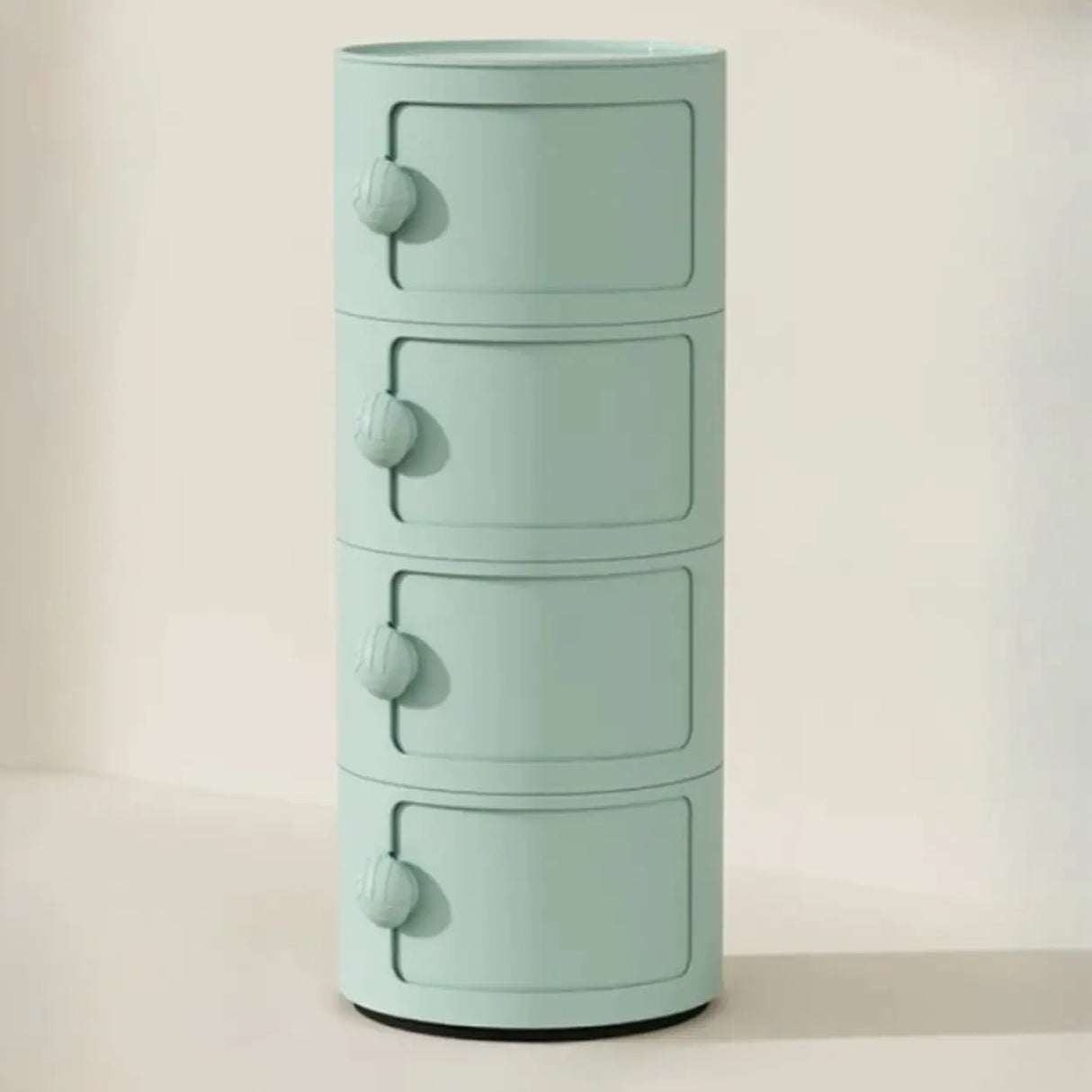 Narrow Length Kids Nightstand with Multi-Cabinets Image - 30