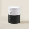 Narrow Length Kids Nightstand with Multi-Cabinets Image - 31