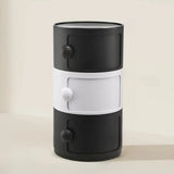 Narrow Length Kids Nightstand with Multi-Cabinets Image - 32