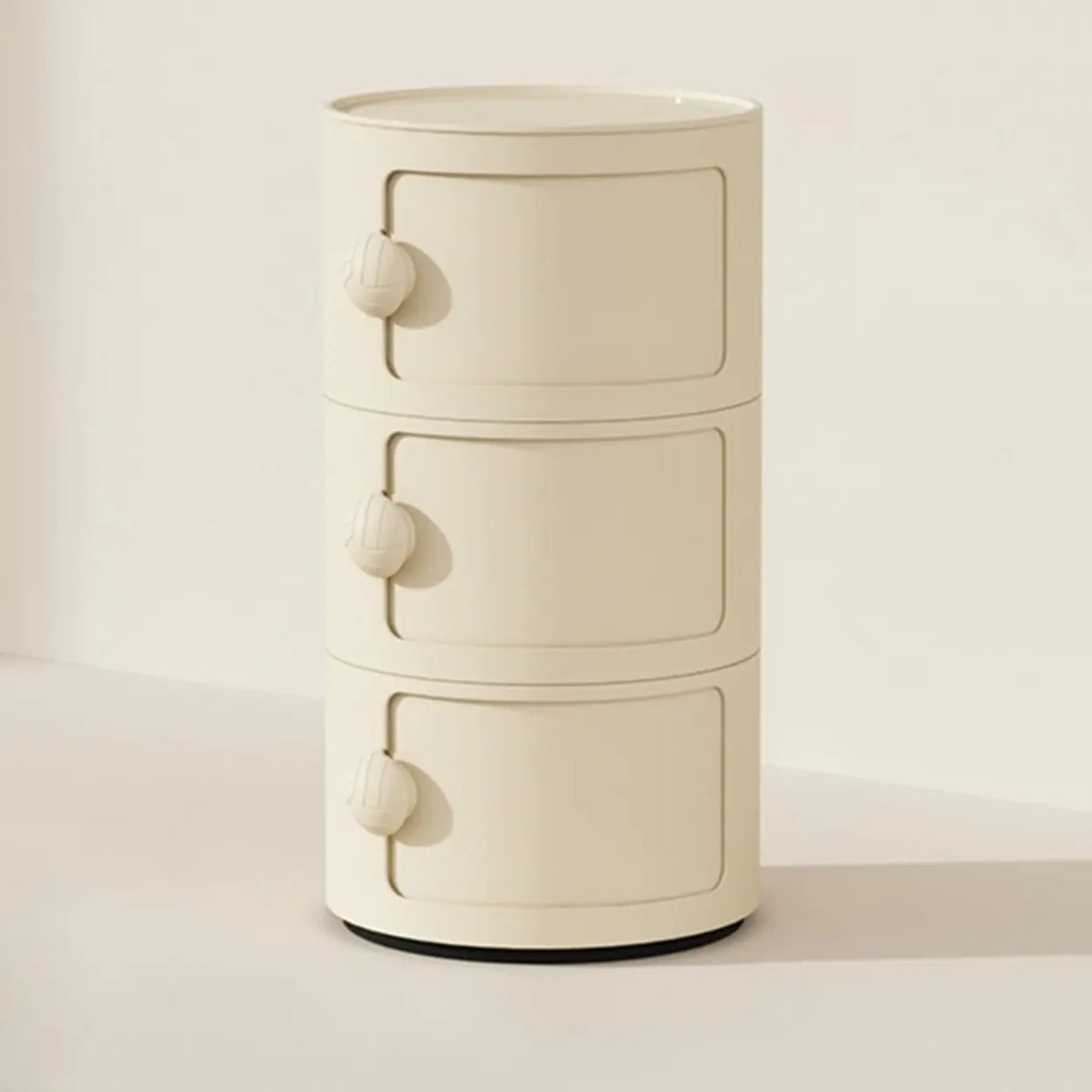 Narrow Length Kids Nightstand with Multi-Cabinets Image - 4