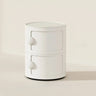 Narrow Length Kids Nightstand with Multi-Cabinets Image - 7