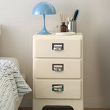 Narrow Length Multi-Drawers Kids Nightstand with Legs Image - 1