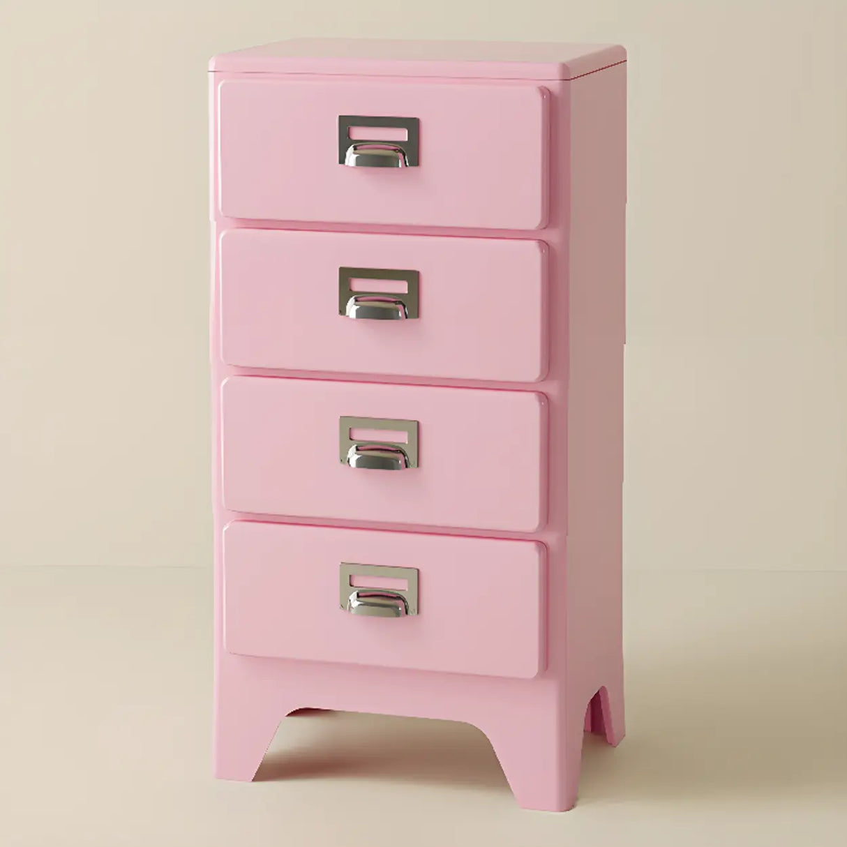 Narrow Length Multi-Drawers Kids Nightstand with Legs Image - 12