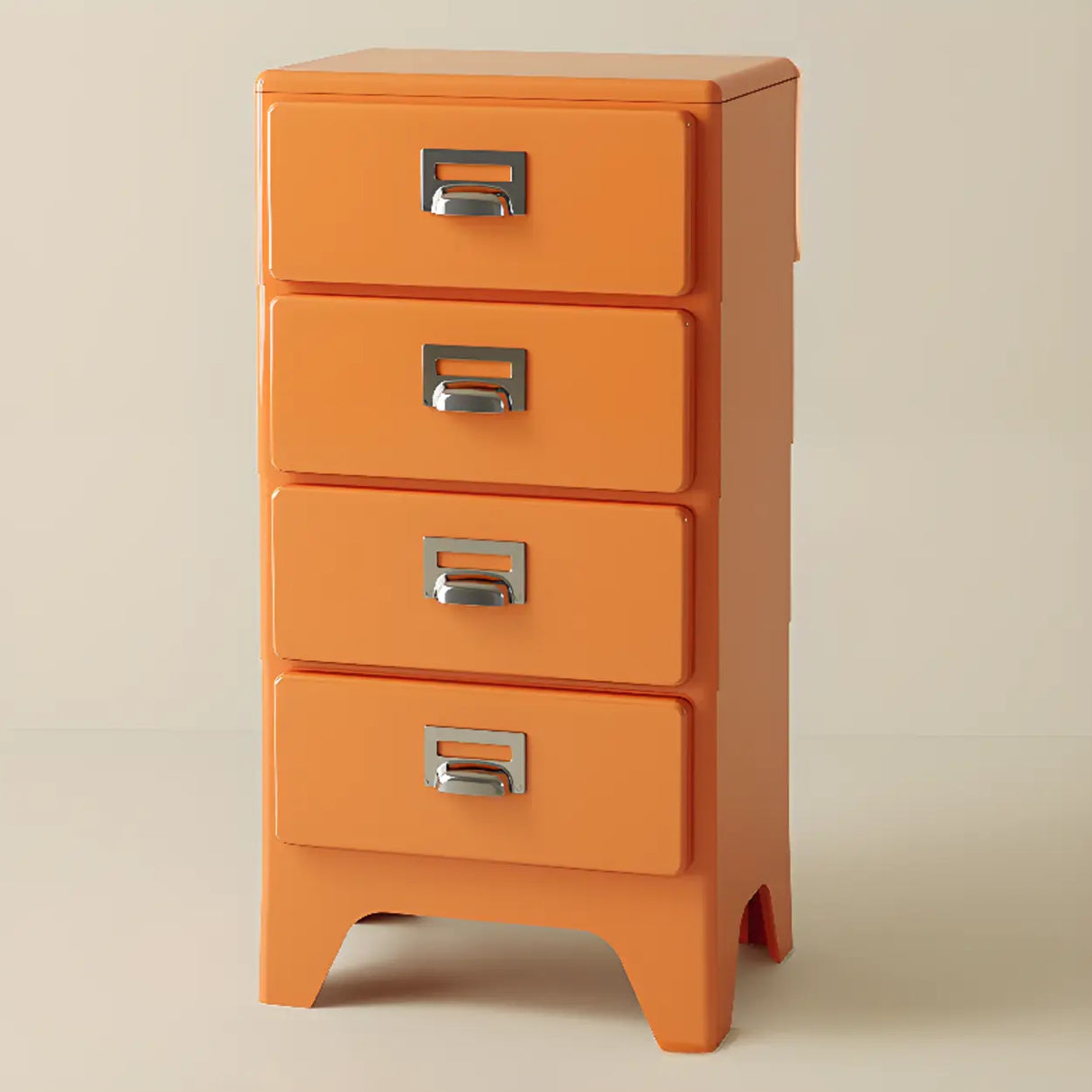 Narrow Length Multi-Drawers Kids Nightstand with Legs Image - 15