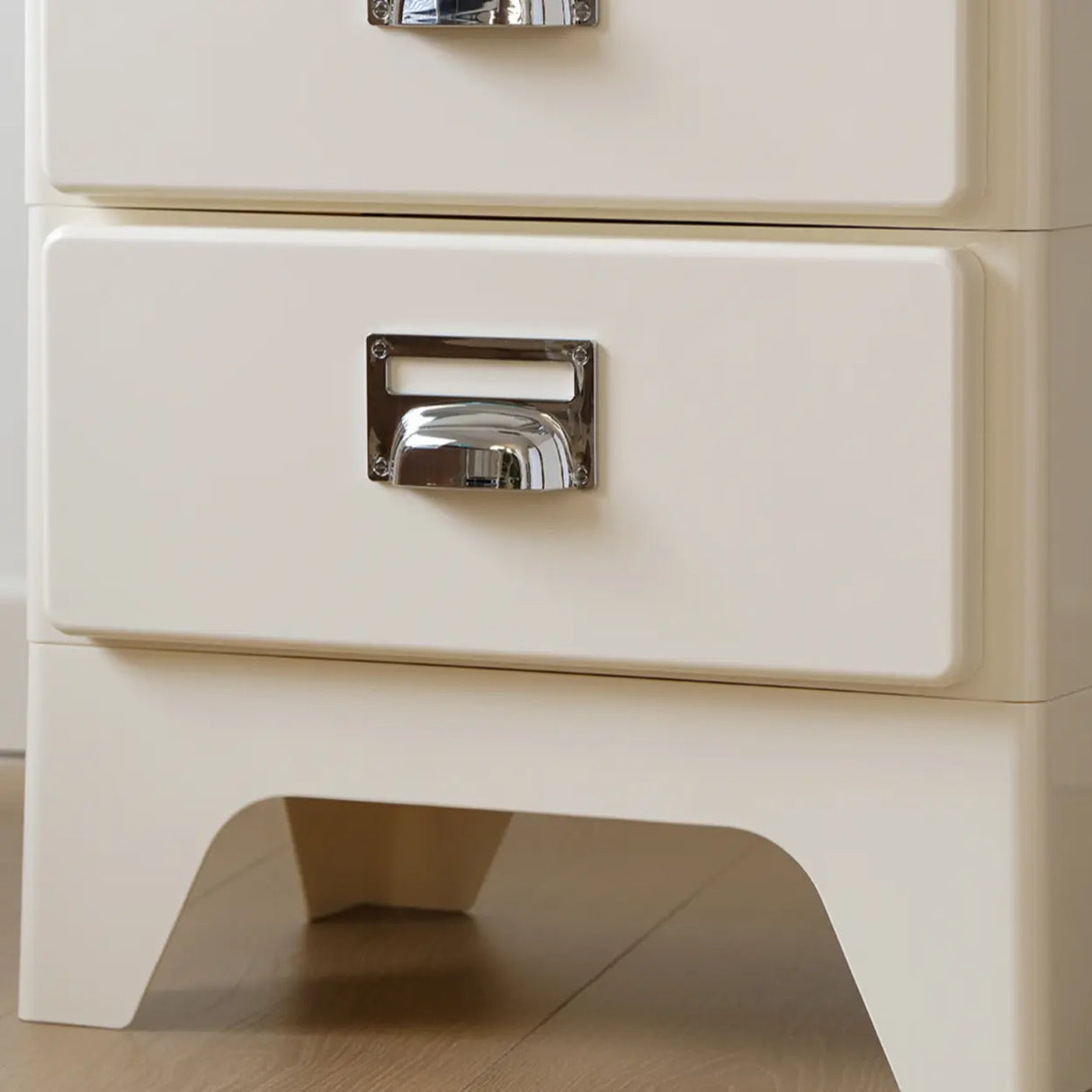 Narrow Length Multi-Drawers Kids Nightstand with Legs Image - 16