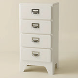 Narrow Length Multi-Drawers Kids Nightstand with Legs Image - 17