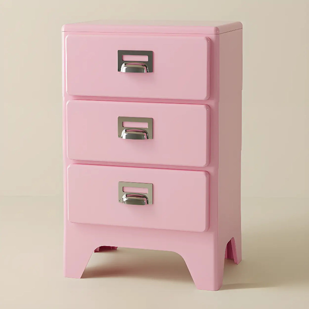 Narrow Length Multi-Drawers Kids Nightstand with Legs Image - 18
