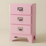 Narrow Length Multi-Drawers Kids Nightstand with Legs Image - 18