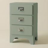 Narrow Length Multi-Drawers Kids Nightstand with Legs Image - 19