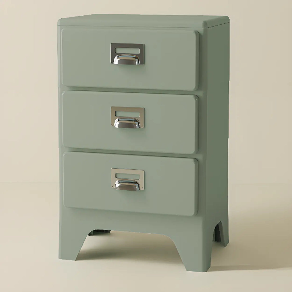 Narrow Length Multi-Drawers Kids Nightstand with Legs Image - 19
