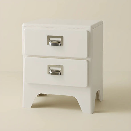 Narrow Length Multi-Drawers Kids Nightstand with Legs Image - 2