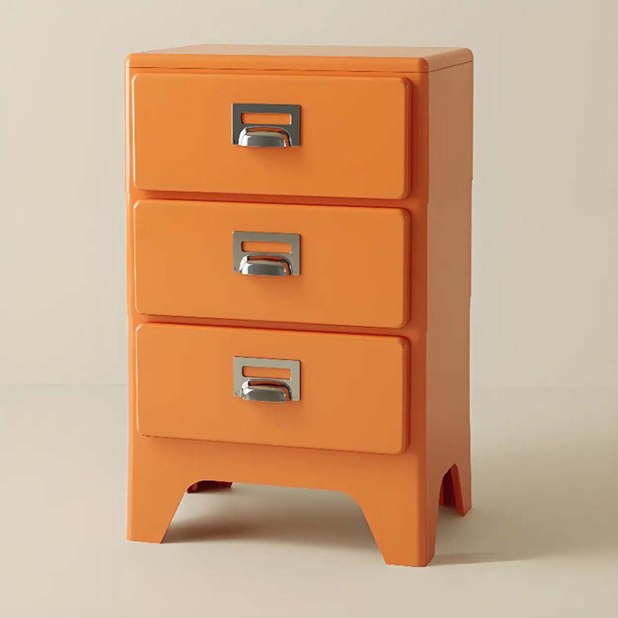 Narrow Length Multi-Drawers Kids Nightstand with Legs Image - 20