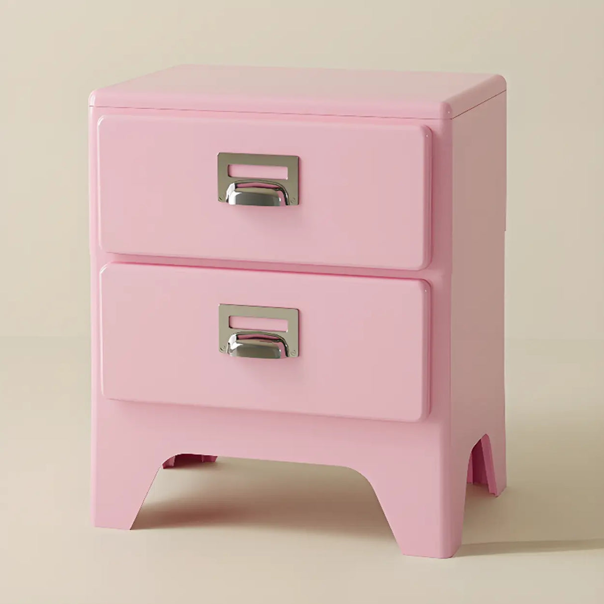 Narrow Length Multi-Drawers Kids Nightstand with Legs Image - 22