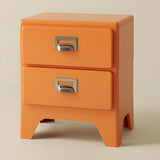 Narrow Length Multi-Drawers Kids Nightstand with Legs Image - 24