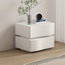 Narrow Length Wooden Kids Nightstand with Two Drawers Image - 3