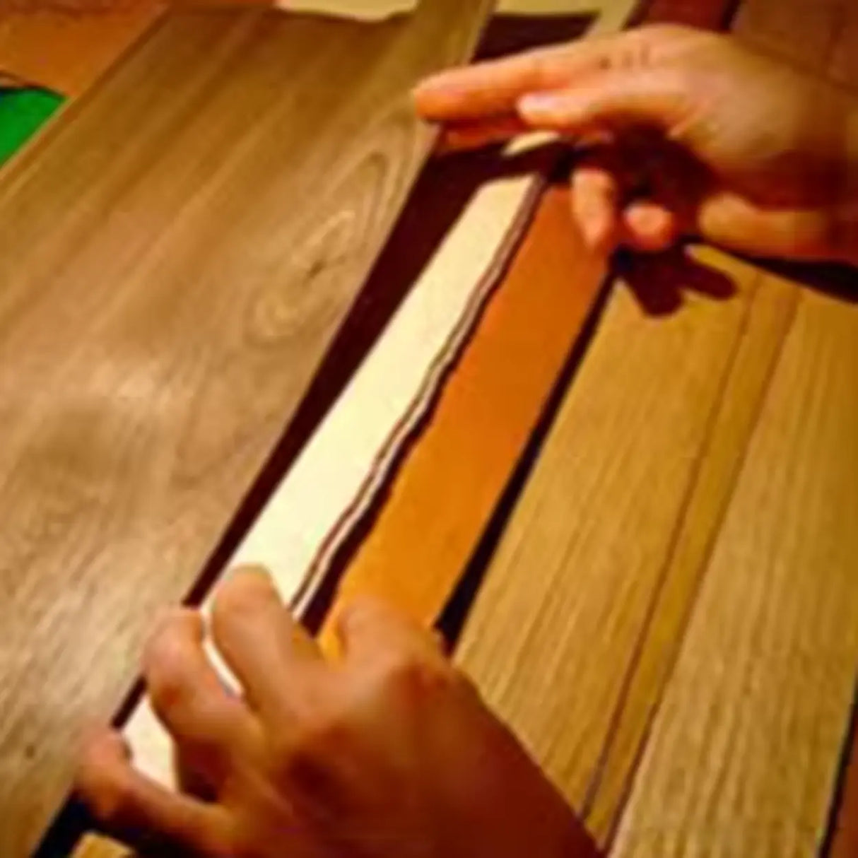 Narrow Wooden Computer Desk with Shelves Image - 9