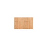 Natural Finish Hooks Wooden Floating Mount Hall Tree Image - 10