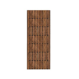 Natural Finish Hooks Wooden Floating Mount Hall Tree Image - 25