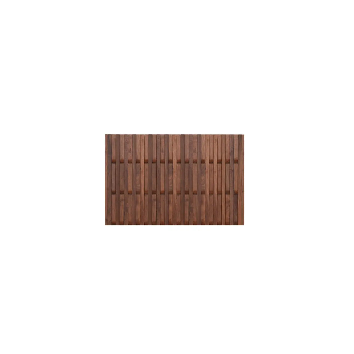Natural Finish Hooks Wooden Floating Mount Hall Tree Image - 27