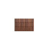 Natural Finish Hooks Wooden Floating Mount Hall Tree Image - 27