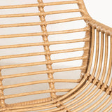 Natural Finish Square Bar Stool with Metal Four Legs Image - 7