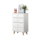 Natural Finish Wood Dresser for Nine Drawers Image - 2
