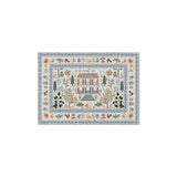 Natural House Pattern Off-White Anti-Slip Area Rug Image - 2