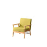 Natural Wooden Frame Grey Fabric Sofa Seating Group Image - 5