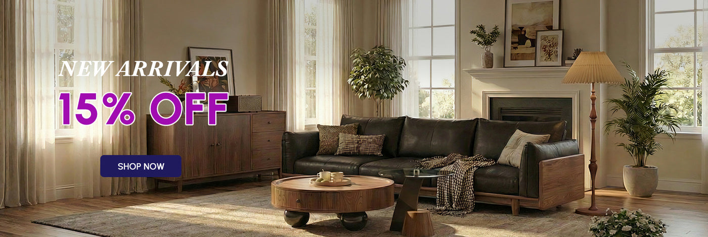 New Arrivals 15% Off