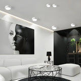 Nordic LED Cylinder Minimalist Close To Ceiling Lights Image - 10