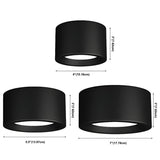 Nordic LED Cylinder Minimalist Close To Ceiling Lights Image - 6