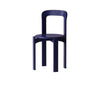 Nordic Open Arched Back Wooden Stackable Dining Chair Image - 9