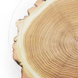 Nordic Oval Wood Dining Table Natural Finish Drop Leaf Image - 9