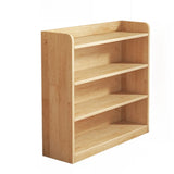 Nordic Simple Rectangular Wooden Storage Bookcase Image - 10