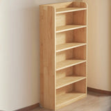 Nordic Simple Rectangular Wooden Storage Bookcase Image - 19