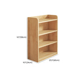 Nordic Simple Rectangular Wooden Storage Bookcase Image - 29
