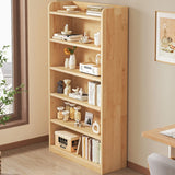 Nordic Simple Rectangular Wooden Storage Bookcase Image - 3