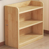 Nordic Simple Rectangular Wooden Storage Bookcase Image - 7