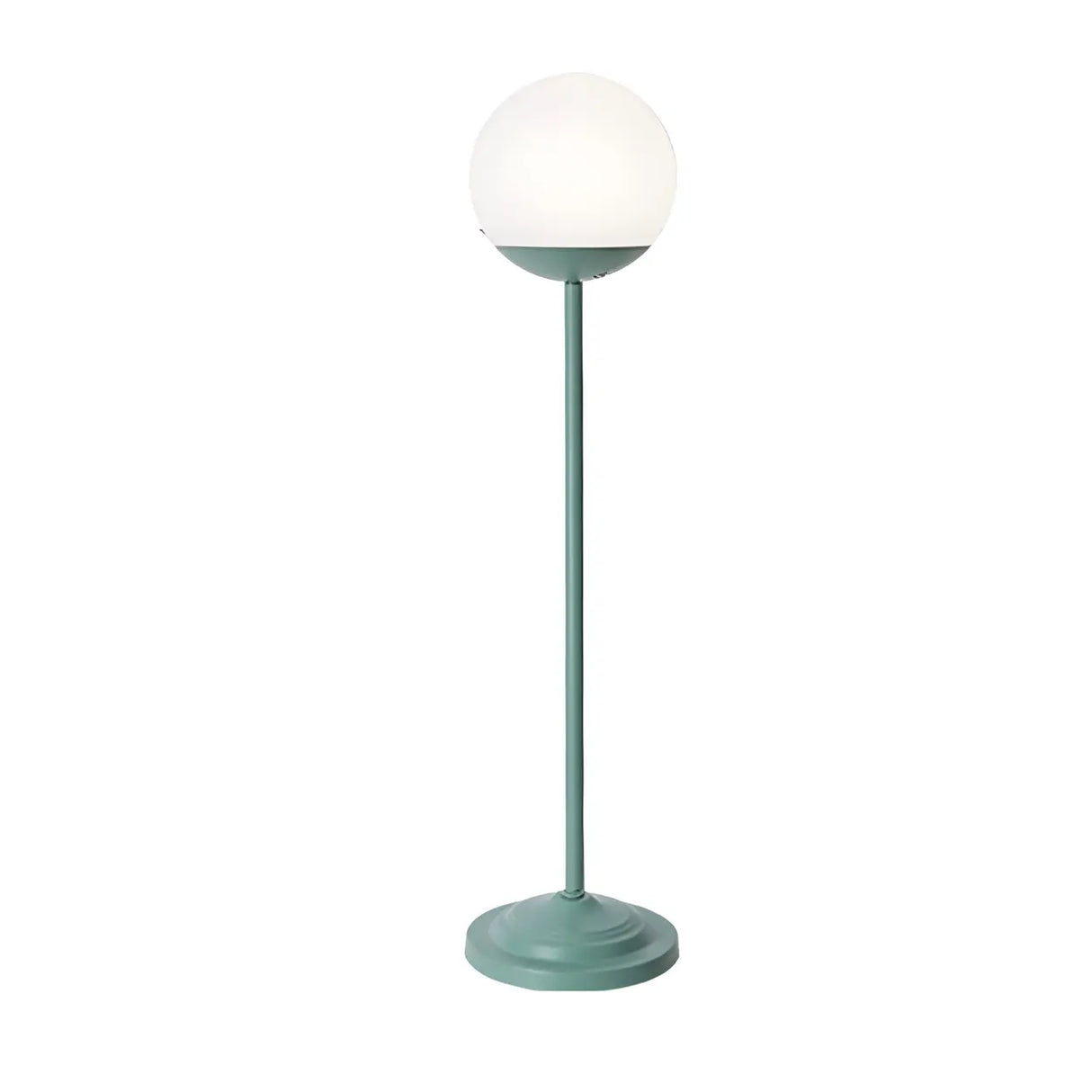 Nordic Sphere Aluminum Outdoor Floor Lamp 1 Light