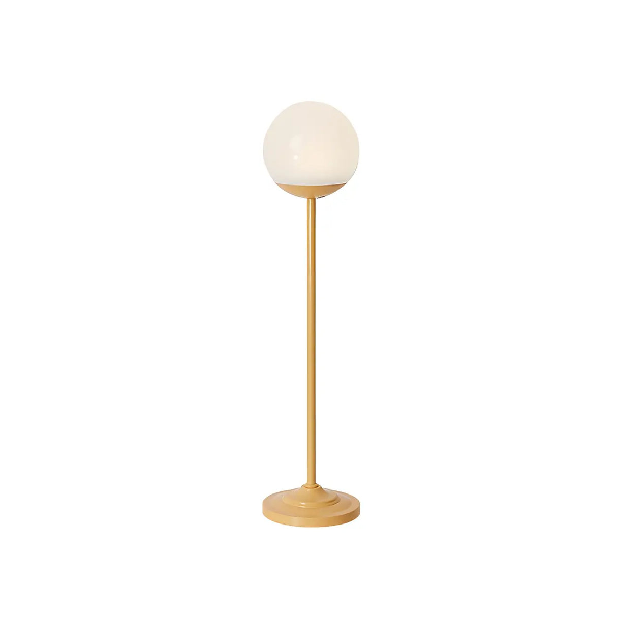 Nordic Sphere Aluminum Outdoor Floor Lamp 1 Light