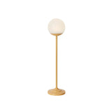 Nordic Sphere Aluminum Outdoor Floor Lamp 1 Light