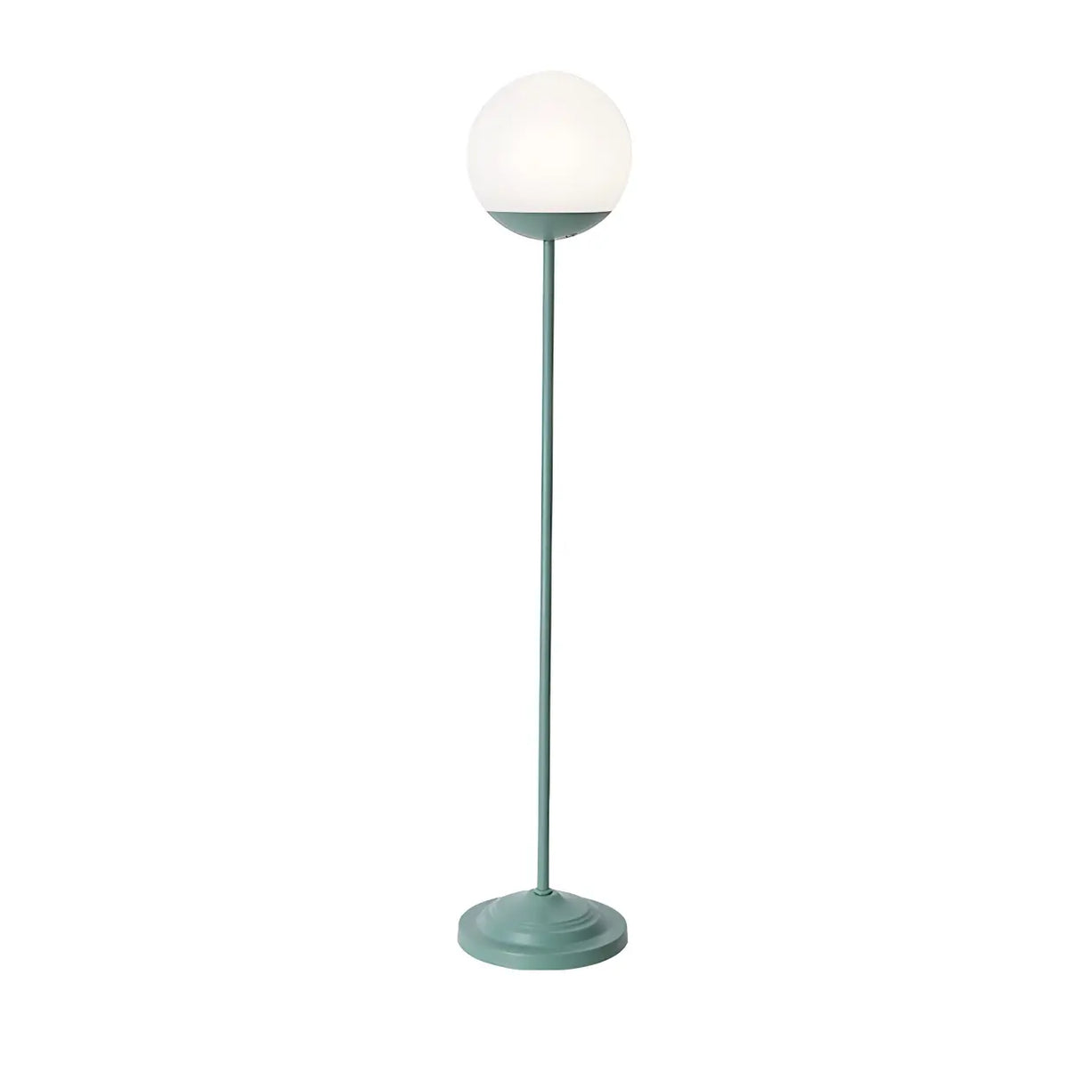 Nordic Sphere Aluminum Outdoor Floor Lamp 1 Light