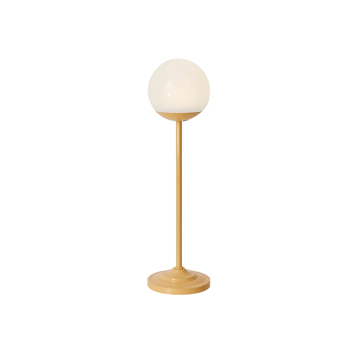 Nordic Sphere Aluminum Outdoor Floor Lamp 1 Light